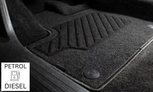 Genuine Vauxhall Combo Life C - Set of Needle-Pile Carpet Floor Mats For Petrol/Diesel Versions