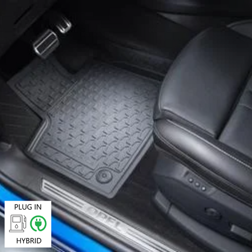 Genuine Vauxhall Grandland (2017-2024) - Set of Rubber Floor Mats For Plug In Hybrid Versions
