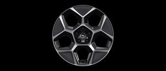 Genuine Vauxhall Astra L Wheel Clip Kit Grey