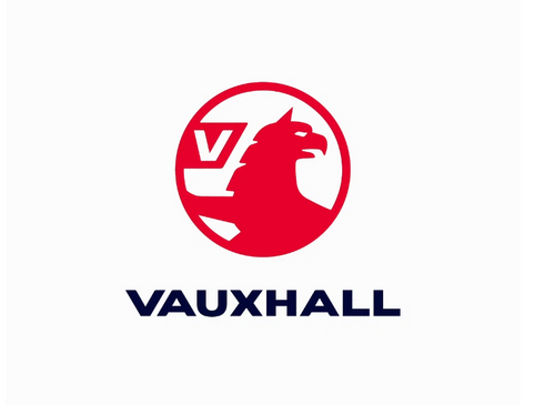 Genuine Vauxhall Corsa | Centre Cap Vauxhall Logo - Hot Red