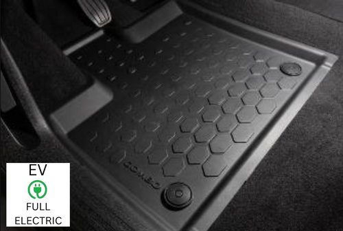 Genuine Vauxhall Combo-e Life (Electric) - Set of Front And Rear Rubber Floor Mats