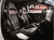 Abarth 500/ 595/ 695 Sabelt Seats - "Formula 1" Technical Black Fabric With Red Stitching / White Seat Shell