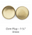 Core Plug – 1-5/8" Brass