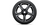 Genuine Vauxhall Corsa F - 17" Design 2 Diamond Black Alloy Wheel