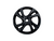 Genuine Vauxhall Corsa F - 17" Design 1 Black Alloy Wheel