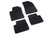 Genuine Alfa Romeo Giulietta (2016-2020) - Black Carpet Mats With Red Logo