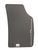 Genuine Fiat 500 - Set of Carpet Mats Black with Black Edging & Ivory Logo