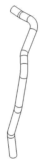 Vauxhall ASTRA H 1.7 Diesel Brake Servo Unit Vacuum Pipe Hose -24438307 ...
