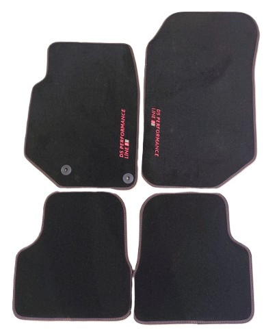 Genuine DS Automobiles DS3 Crossback - Set Of Carpet Mats Front & Rear