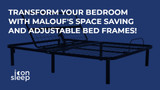 Transform Your Bedroom with Malouf's Space Saving and Adjustable Bed Frames!