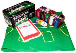 POKER SET - TEXAS HOLD'EM
