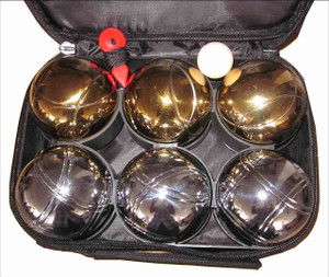 BOCCE BALL SET IN METAL