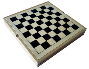 LIFT UP TOP MULTI-GAME SET - NATURAL WOOD