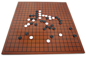 GO GAME SET - MAHOGANY STAIN