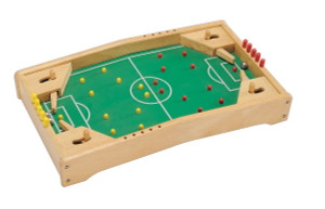 TABLETOP PINBALL GAME - SOLID GREEN SOCCER / FOOTBALL 