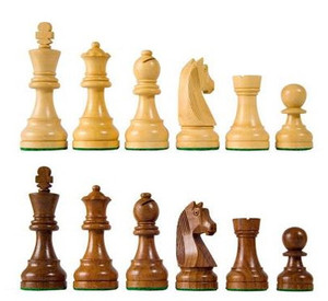 INDIAN WOOD CHESSMEN