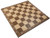 FLAT CHESS BOARD - WALNUT WOOD