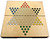CHINESE CHECKERS - FOLDING TRAVEL SET