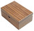 PLAYING CARD BOX - NATURAL WOOD