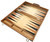 BACKGAMMON IN WOOD CASE - SAPELE WOOD