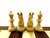DELUXE INDIAN WOOD CHESSMEN