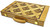 BACKGAMMON IN CARRYING CASE - CROSS STITCH PATTERN WITH INLAID WOOD