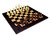 WOOD CHESS BOARD WITH CORK PLAYING FIELD