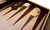 BACKGAMMON IN CARRYING CASE - BEECH WOOD
