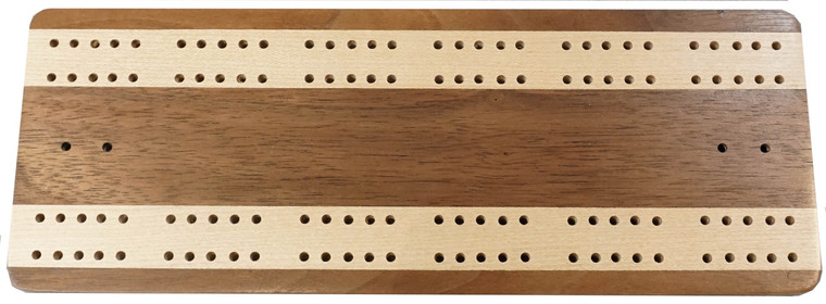 CRIBBAGE IN WALNUT WOOD
