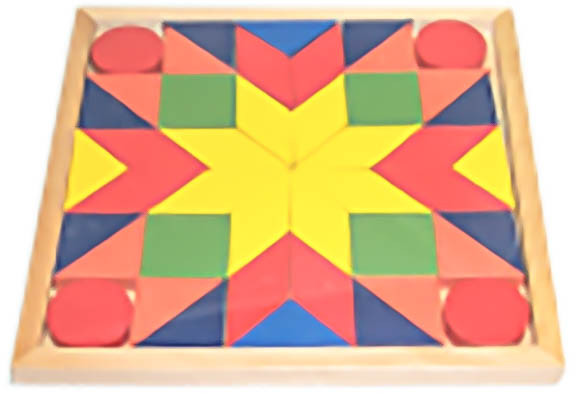 TANGRAM PUZZLE - IN WOOD