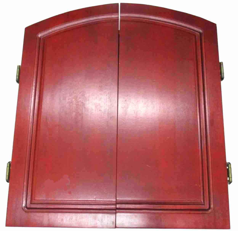 NATURAL WOOD DART CABINET 