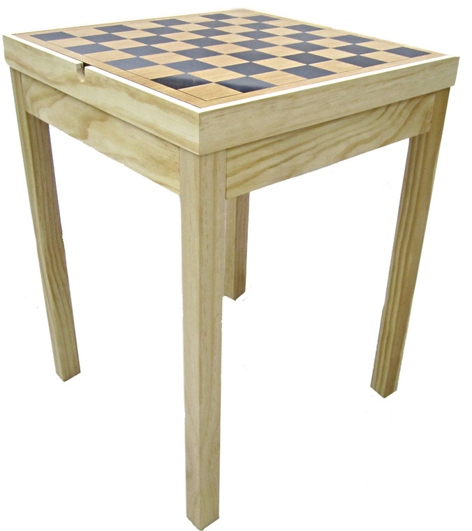 CHESS AND CHECKERS TABLE- DELUXE