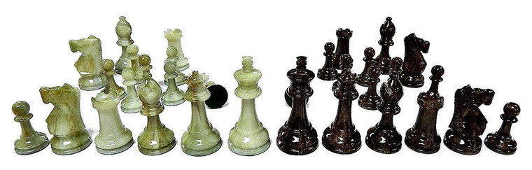 MARBLE-LIKE CHESSMEN