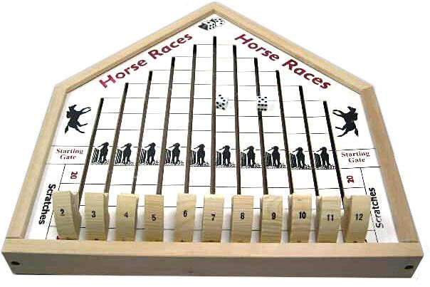 HORSE RACING BOARD GAME