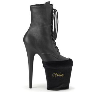 PLEASER Pole Shoe Protectors. Made to Fit Pleaser Platform Shoes Up to 8 Inch Heel. Protects Shoes from Scuffs and Scraps. Reversible & Washable.