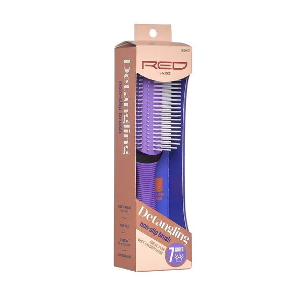 Kiss Detangling non-slip brush (7 rows)