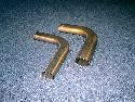 4" 90-Degree Mandrel Bend Exhaust Elbow - Aluminized Steel, For Diesel & Race Applications