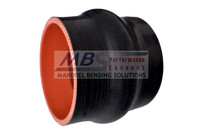 TMKOOL Combo 4-Ply Reinforced High Temperature 3.5 ID Straight Hump Coupler Silicone Hose + SS 304 T Bolt Clamp (3.5'' Black), Hoses & Hose Clamps