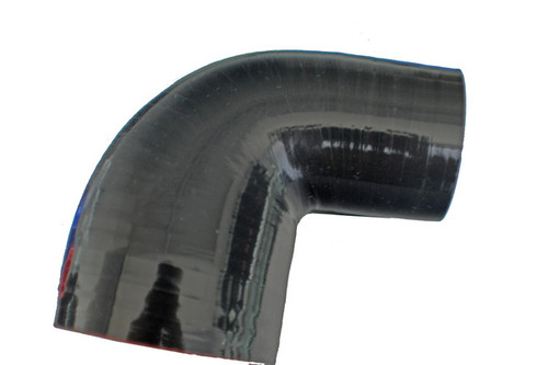 5-ply 90° Black Silicone Bend Reducer
