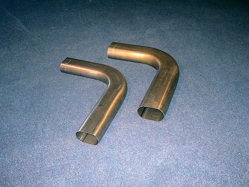 4"  Oval 90* mandrel bend