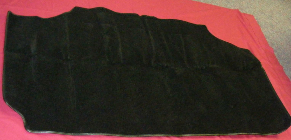 1964-1965 IMPERIAL COUPE AND CONVERTIBLE TRUNK MAT BLACK CARPET 2 PC