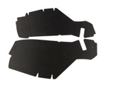 1977 Cadillac Deville Trunk Side Panel Kit, Double Black, 2 Pcs.