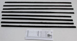 63 64 65 Fairlane 2 Door Sedan Window Weatherstrip 8Pc