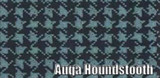 1969-1970 Buick Lesabre Rubber Trunk Mat, Aqua Houndstooth