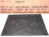 Universal Hood  Insulation Pad  Cut To Fit