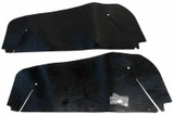 1970-1972 Chevy Monte Carlo Front Fender Dust Shield Pair