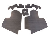 1960 Buick Lesabre Trunk Board Kit, Grey Houndstooth, 6 Pieces