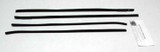 1961-64 Chevy Impala Convertible Window Outer Weatherstrip Kit 4 Pieces