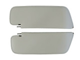 1962-63 Chevy 2&4 Dr Sedan & Wagon Sunvisors, Star Pattern, 10 Gm Colors, Pair