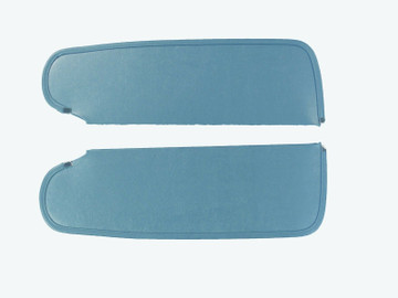 1963-66 Dart (Except Convertible) Sun Visors, Bison Pattern, Light Metallic Blue